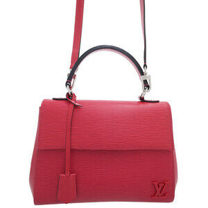 Louis Vuitton Epi Cluny Shoulder Bag Black
